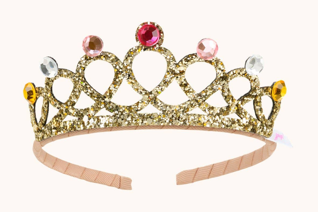 Crown Emy (gold) Costume Accessory for Kids - Carnival & Festive Use