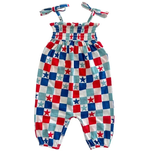 SIIX Organic Smocked Jumpsuit