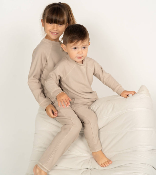 Bamboo Fleece Sweat Pants (Neutral Colors)
