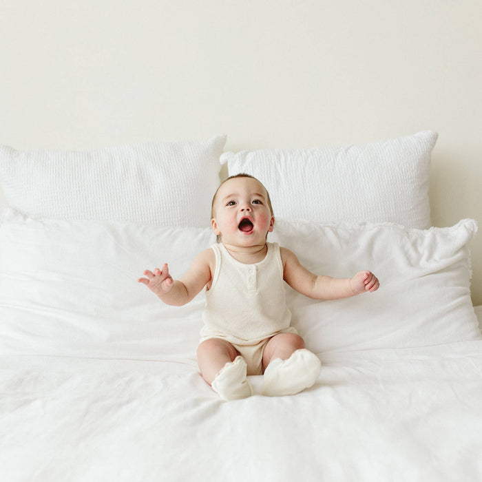 Quick Change Terry Romper - Cloud