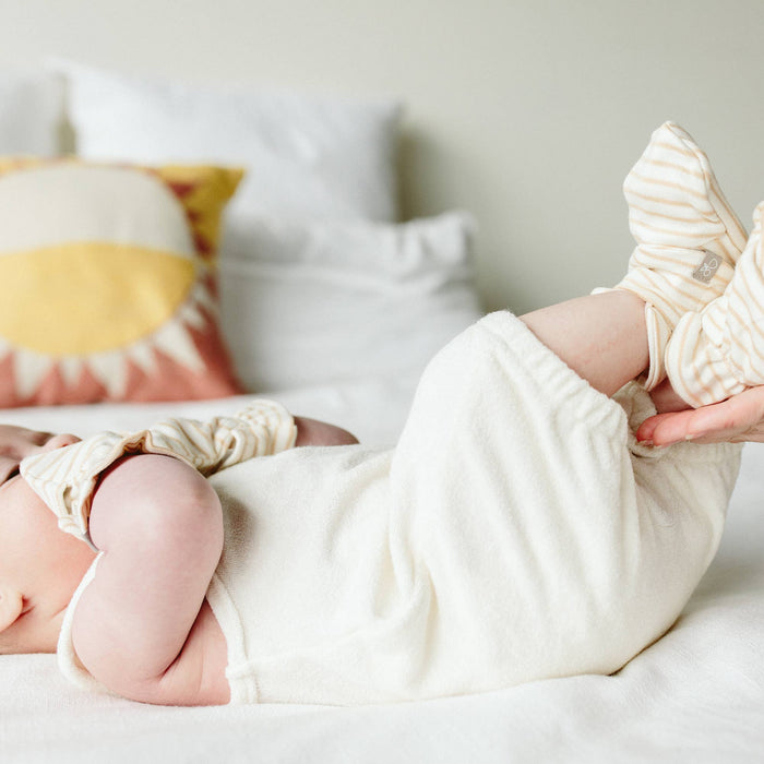 Quick Change Terry Romper - Cloud