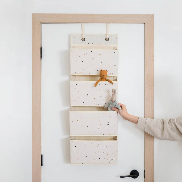 Recycled Fabric Over the Door Organizer for Nursery