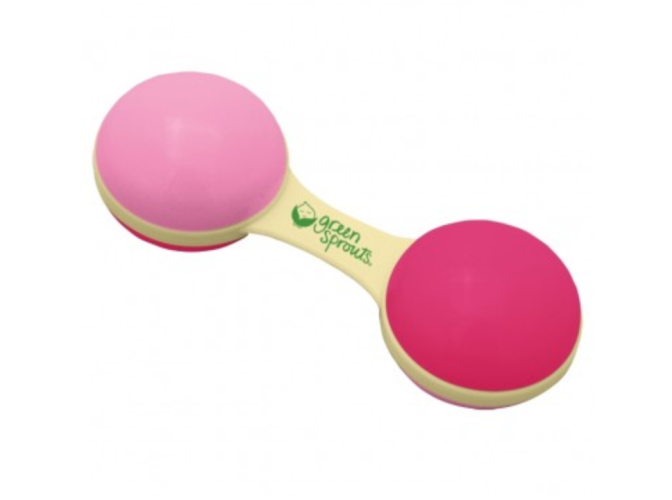 Green Sprouts Sprout Ware® Dumbbell Rattle Made From Plants