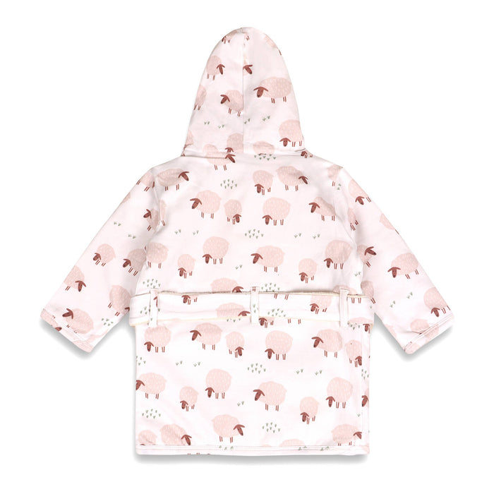 Sheep Baby Hooded Bathrobe (Organic Jersey)