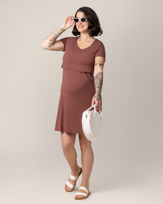 Kindred Bravely Eleanora Bamboo Maternity & Nursing Dress