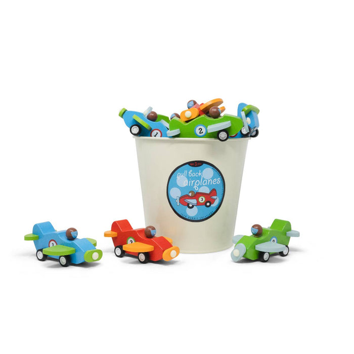 Jack Rabbit Creations Pull Back Wooden Planes