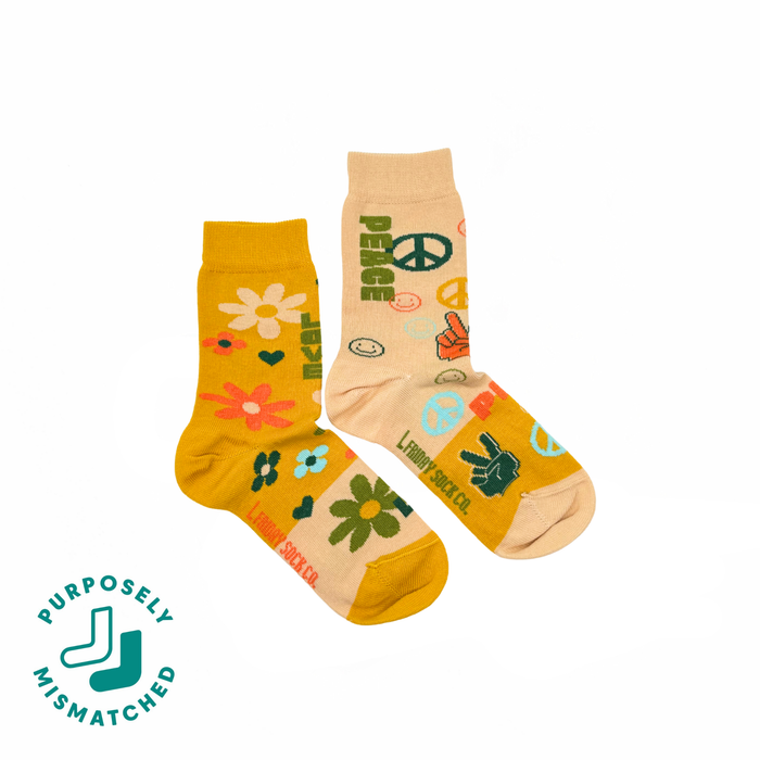 Kid's Peace and Love Socks