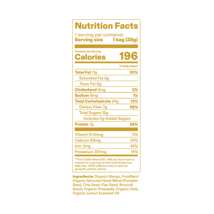 FoodNerd Yellow Mega Puffs