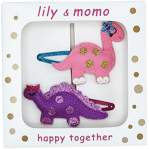 Lily and Momo Hair Clip 2pk