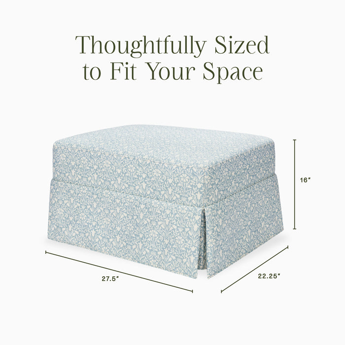 Morris & Co. x Namesake Crawford Gliding Ottoman
