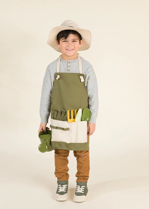 Coco Village Gardener Costume & Gardening Tools Playset