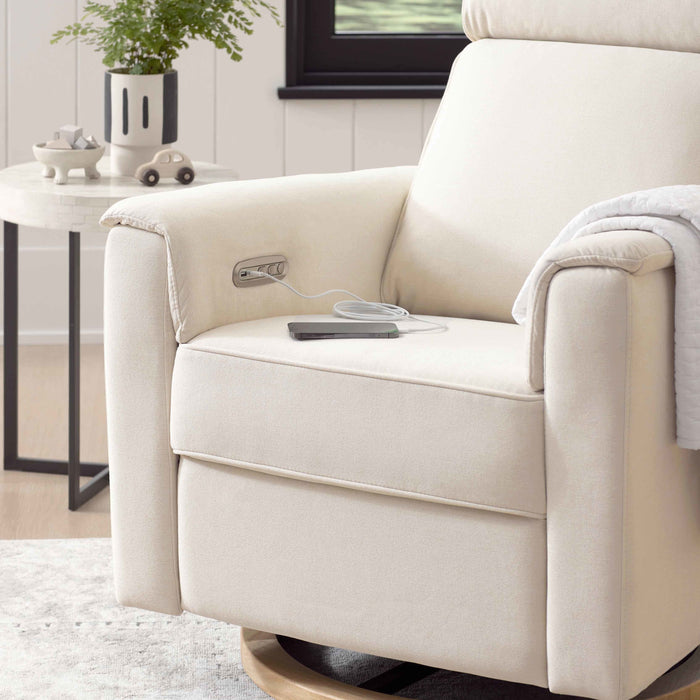 Namesake Willa Plus Power Glider Recliner + Power Headrest