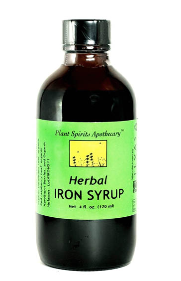 Texas Medicinals Herbal Iron Syrup 4oz