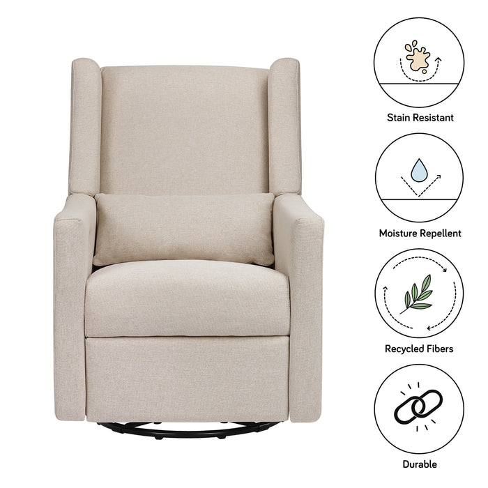 Babyletto Kiwi Electronic Recliner and Swivel Glider with USB port