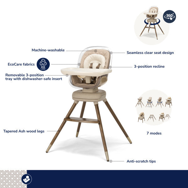 Maxi-Cosi Kiskadee 360 Rotating Highchair