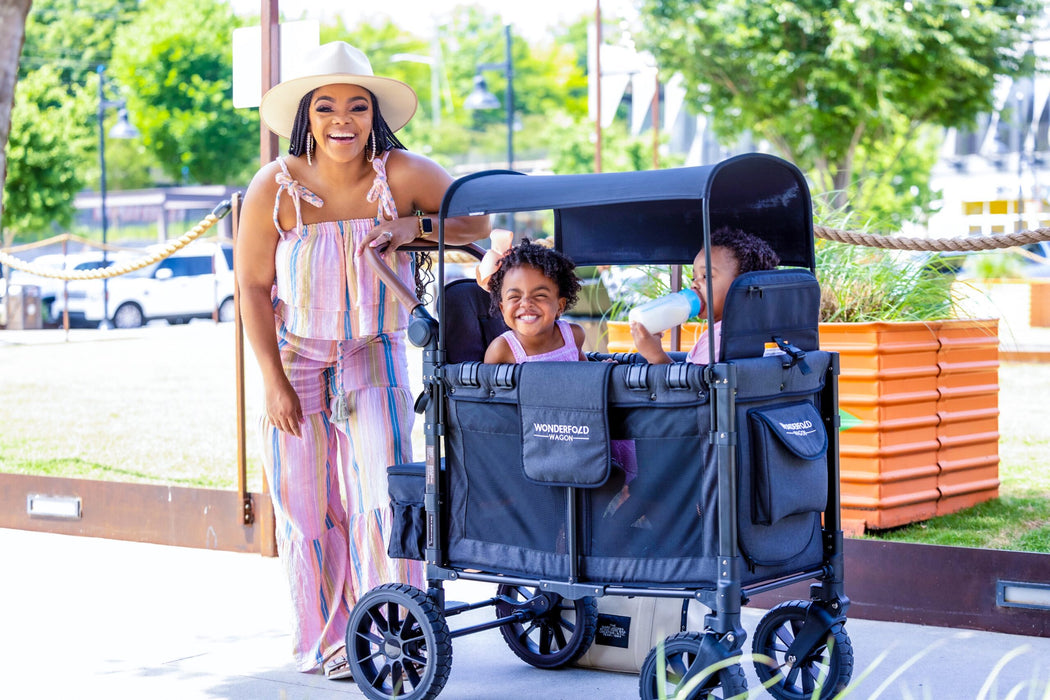 wonderfold w2 luxe multifunctional double stroller wagon WonderFold W2 Luxe Double Stroller Wagon — Enlightened Baby
