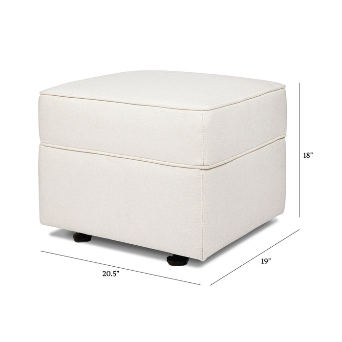 Namesake Willa-Alden Gliding Ottoman