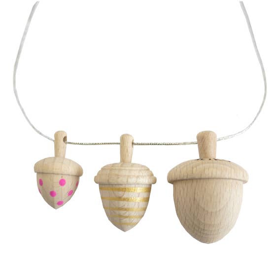 kiko+ & gg* Dongri Acorn Spinning Tops