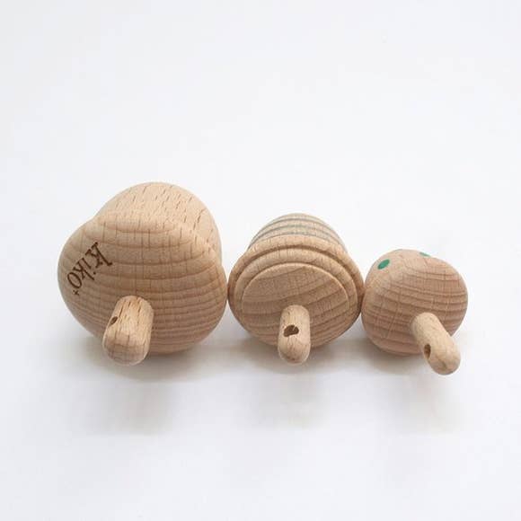 kiko+ & gg* Dongri Acorn Spinning Tops