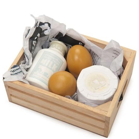 Le Toy Van Eggs & Dairy Crate