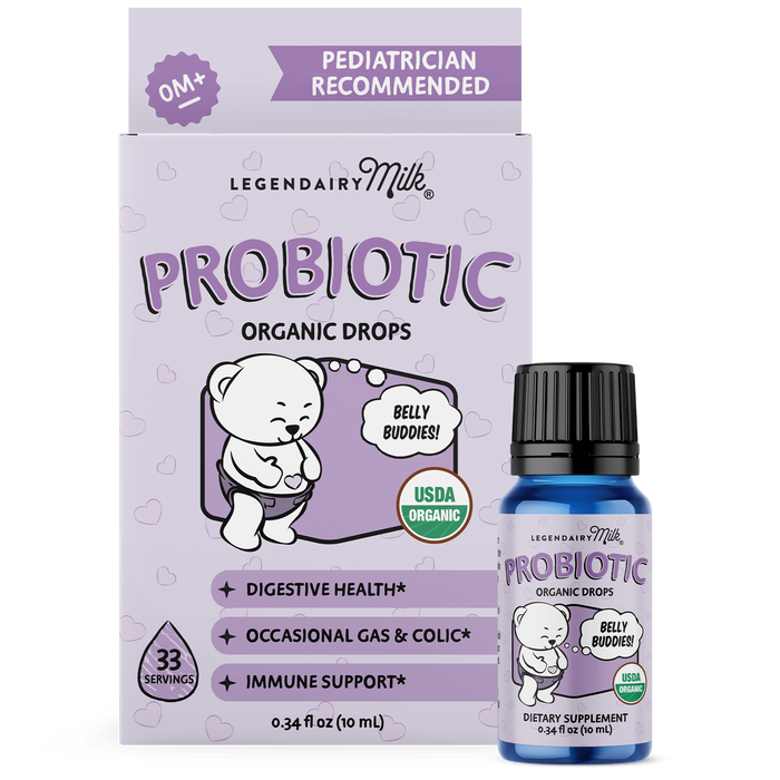 Legendairy Milk Organic Baby and Toddler Probiotic Drops