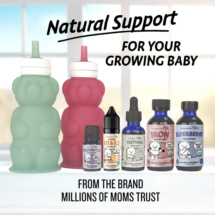 Legendairy Milk Organic Baby and Toddler Probiotic Drops