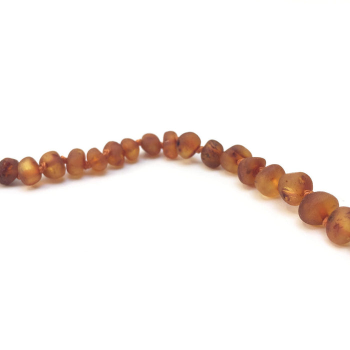 CanyonLeaf 11" Raw Amber Baby Necklace