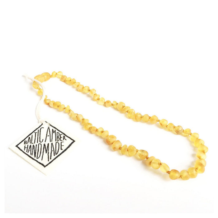 CanyonLeaf 11" Raw Amber Baby Necklace