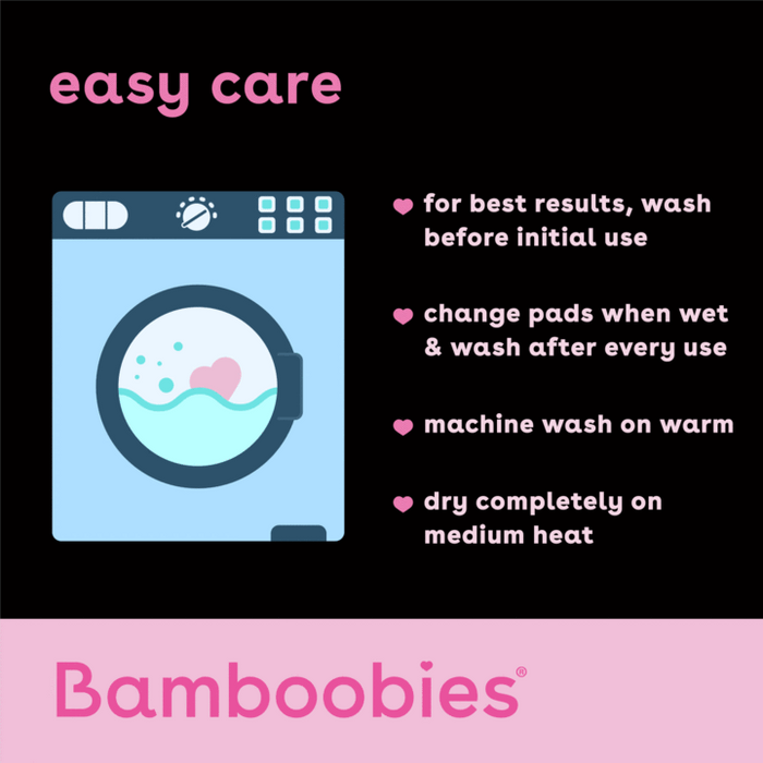 Bamboobies Multi-Pack Nursing Pads (4-Pairs)