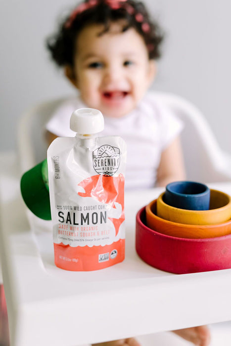 Serenity Kids 100% Wild Caught Coho Salmon Pouch