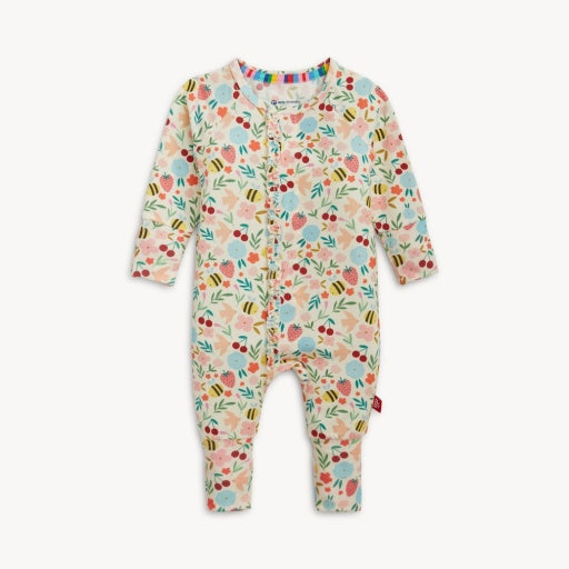 Magnetic Me Honey Blossom Modal Magnetic Convertible Coveral Ruffle