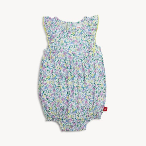 Magnetic Me Lavinia Modal Magnetic Ruffle Bubble Romper