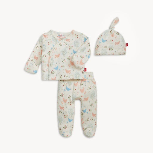 Magnetic Me Chicken Tender Org Cot Magnetic Kimono Set