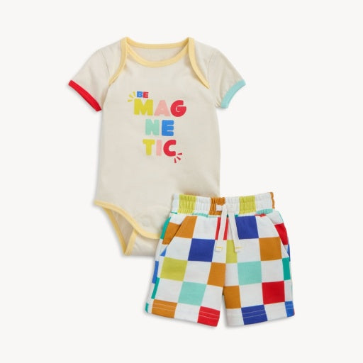 Magnetic Me Be Magnetic Bodysuit + Short Set