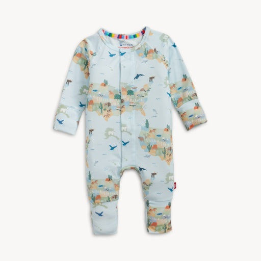 Magnetic Me America The Beautiful Modal Magnetic Convertible Coverall