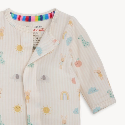 Magnetic Me Lullaby Sky Pink Modal Magnetic Footie