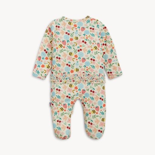 Magnetic Me Honey Blossom Modal Magnetic Footie with Ruffle