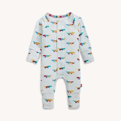 Magnetic Me Crocodile Colrpop Blue Modal Magnet Convertible Coverall