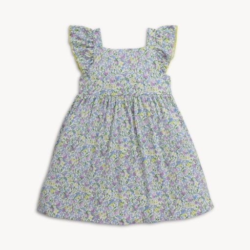 Magnetic Me Lavinia Modal Square Nck Ruffle Sleeve Dress