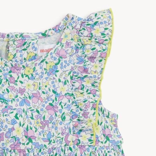 Magnetic Me Lavinia Modal Magnetic Ruffle Bubble Romper