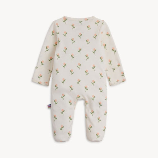 Magnetic Me Floral Chicken Tender Org Cot Magnetic Footie