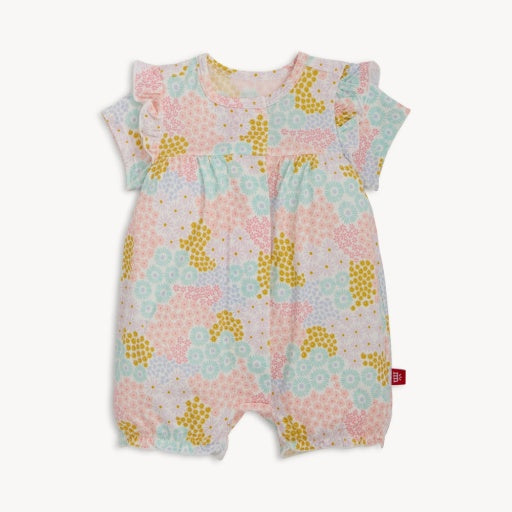Magnetic Me Harper Modal Ruffle Sleeve Romper
