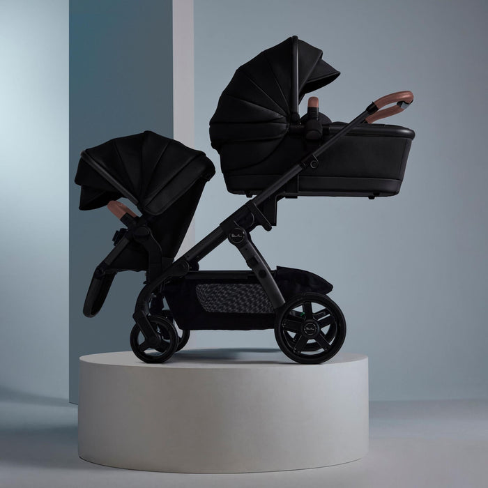 double stroller bassinet Silver Cross Wave 3 Single-to-Double Stroller — Enlightened Baby