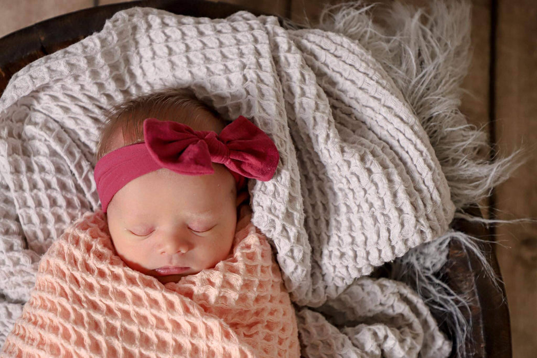 Sugar + Maple Baby Classic Bow Headband