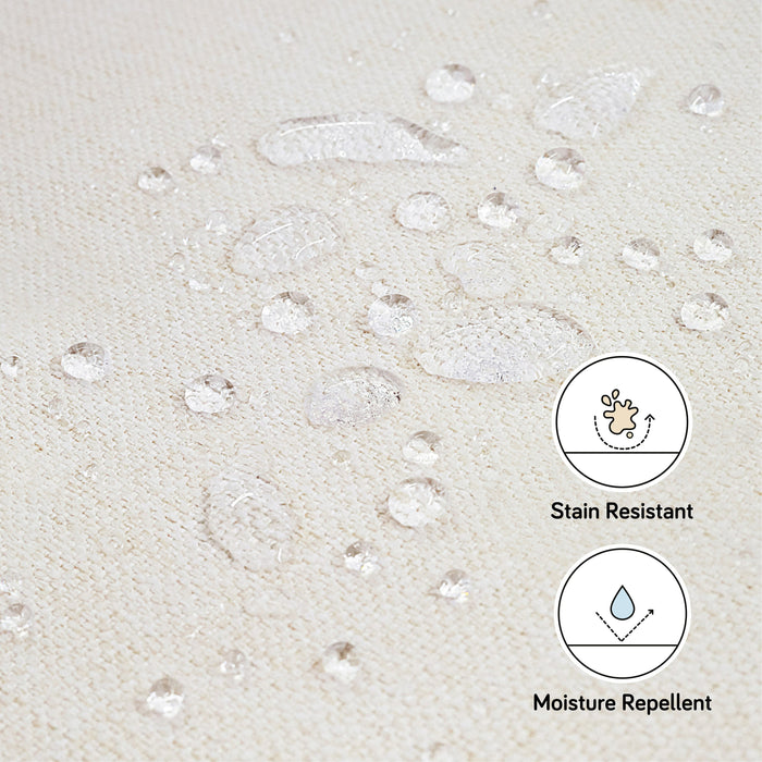 Babyletto Toco Swivel Glider and Ottoman in Eco-Performance Fabric | Water Repellent & Stain Resistant