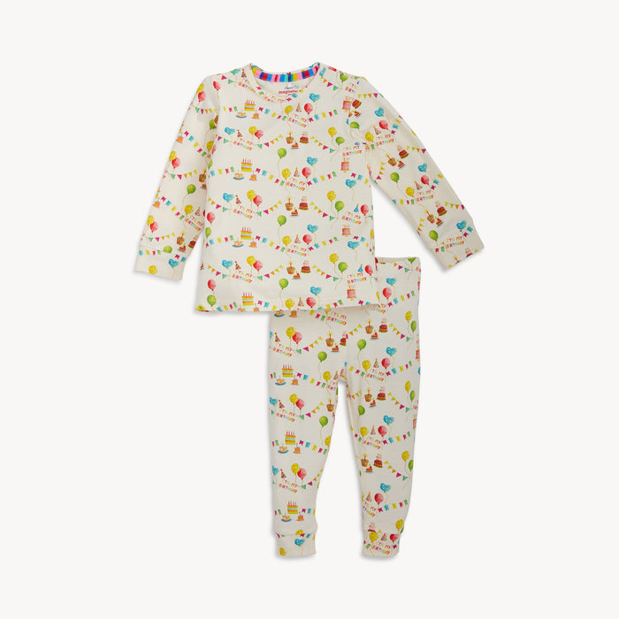 Magnetic Me Birthday Babe Rf Magnetic Long Sleeve Long Pant Pajamas