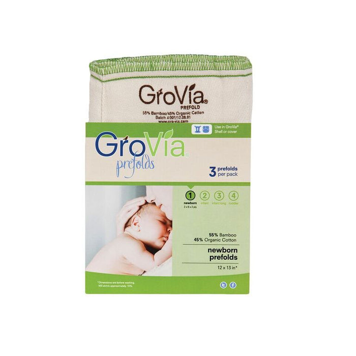 GroVia Prefold / Burp Cloth Size 1