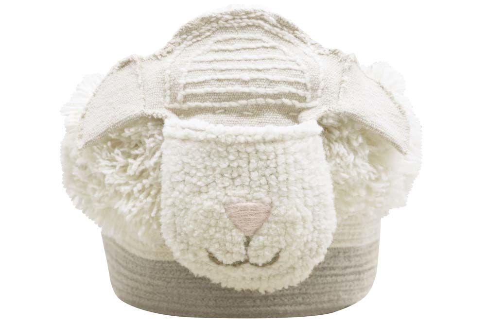 Lorena Canals Woolable Basket Pink Nose Sheep