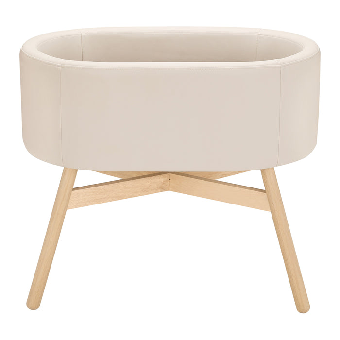 M26834GYLB,Babyletto,babyletto x GATHRE Capsule Bassinet in Ivory