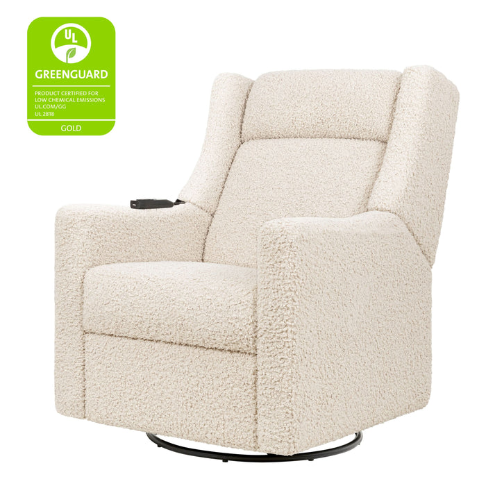 Babyletto Kiwi Deluxe Power Recliner & Swivel Glider with Heat and Massage